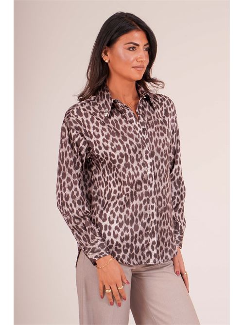 Camicia in raso Dairesy | D0987CASHA MORO